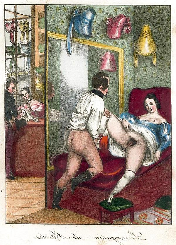 13P Drawn EroPorn Art 77 - Artist N.N. (8) c. 1840