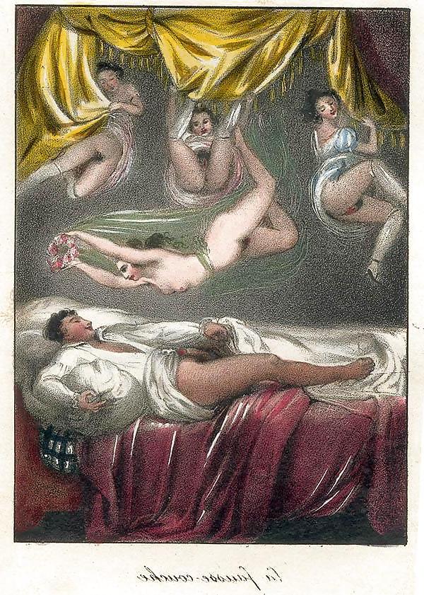 13P Drawn EroPorn Art 77 - Artist N.N. (8) c. 1840