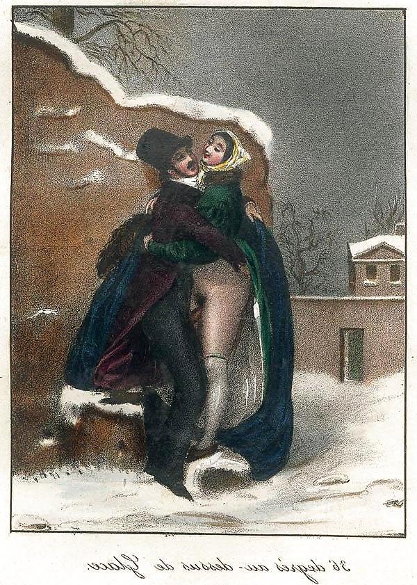13P Drawn EroPorn Art 77 - Artist N.N. (8) c. 1840