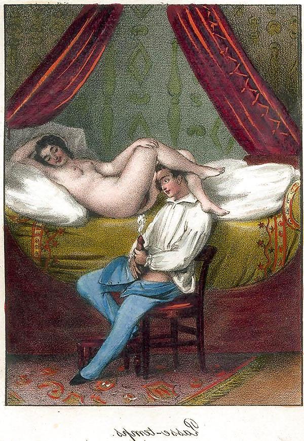 13P Drawn EroPorn Art 77 - Artist N.N. (8) c. 1840