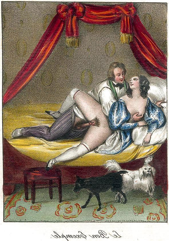 13P Drawn EroPorn Art 77 - Artist N.N. (8) c. 1840