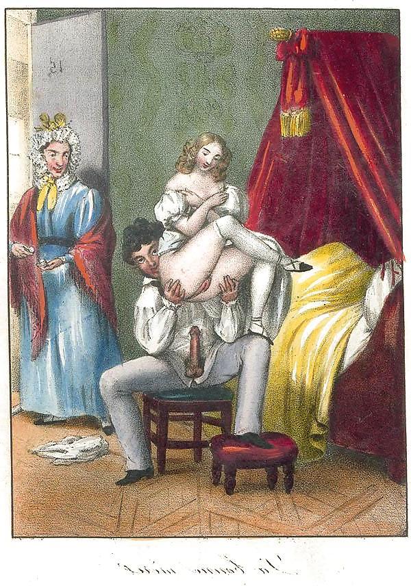 13P Drawn EroPorn Art 77 - Artist N.N. (8) c. 1840