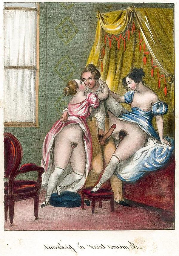 13P Drawn EroPorn Art 77 - Artist N.N. (8) c. 1840