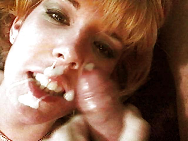 25P Blonde getting a mouthful