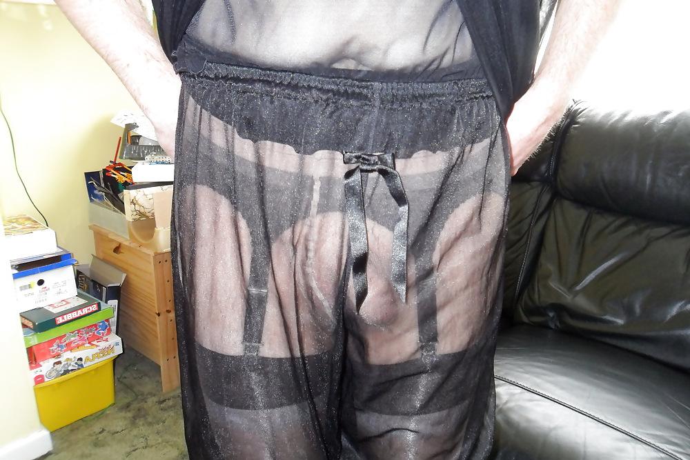 17P A silky nylon and chiffon play