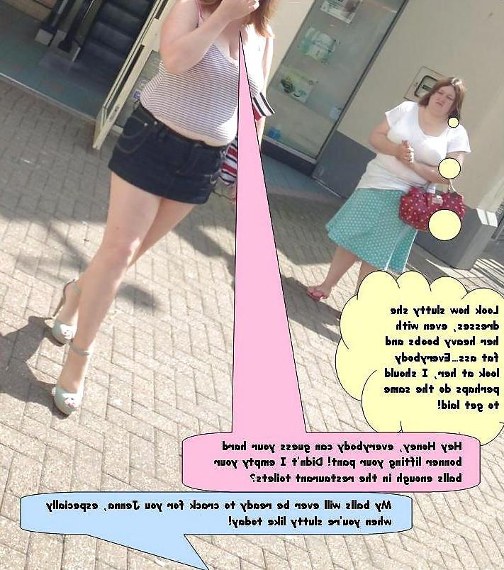 12P Chubby slut wife - with captions