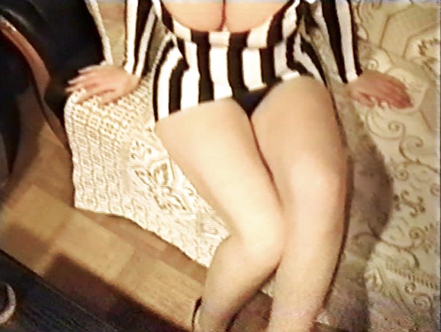 12P SAG - Busty Bitch In A Tight Striped Sexy Minidress 25