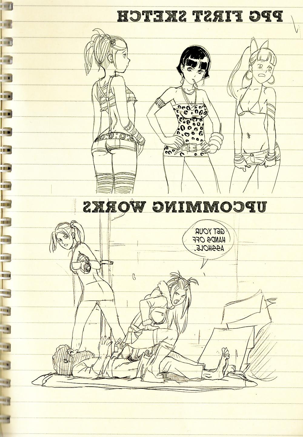 25P 0122- Cartoons-  Tekuho Pon-Art