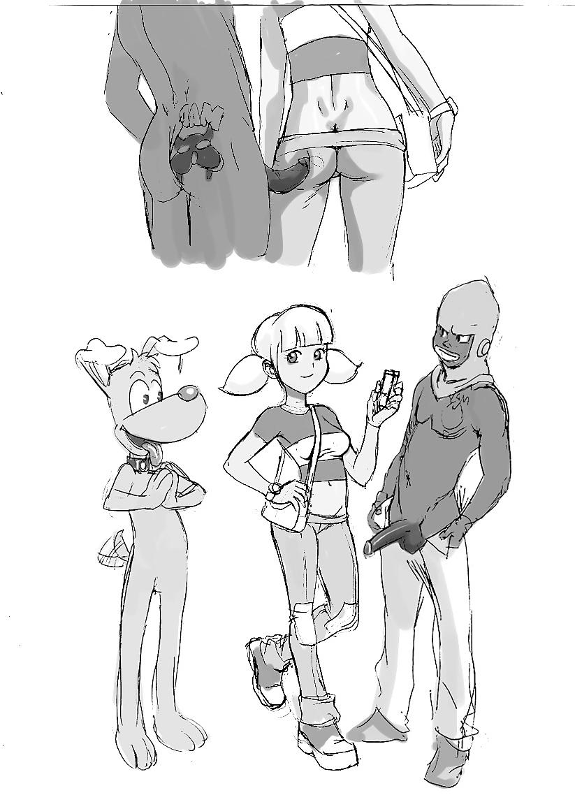 25P 0122- Cartoons-  Tekuho Pon-Art