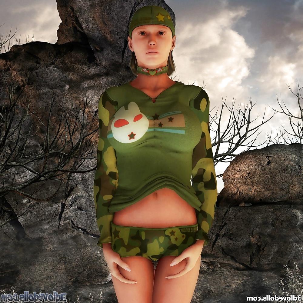 18P 3D Toon in Camaflauge 