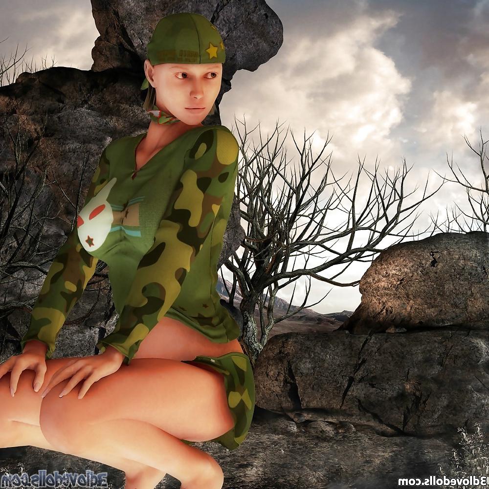 18P 3D Toon in Camaflauge 