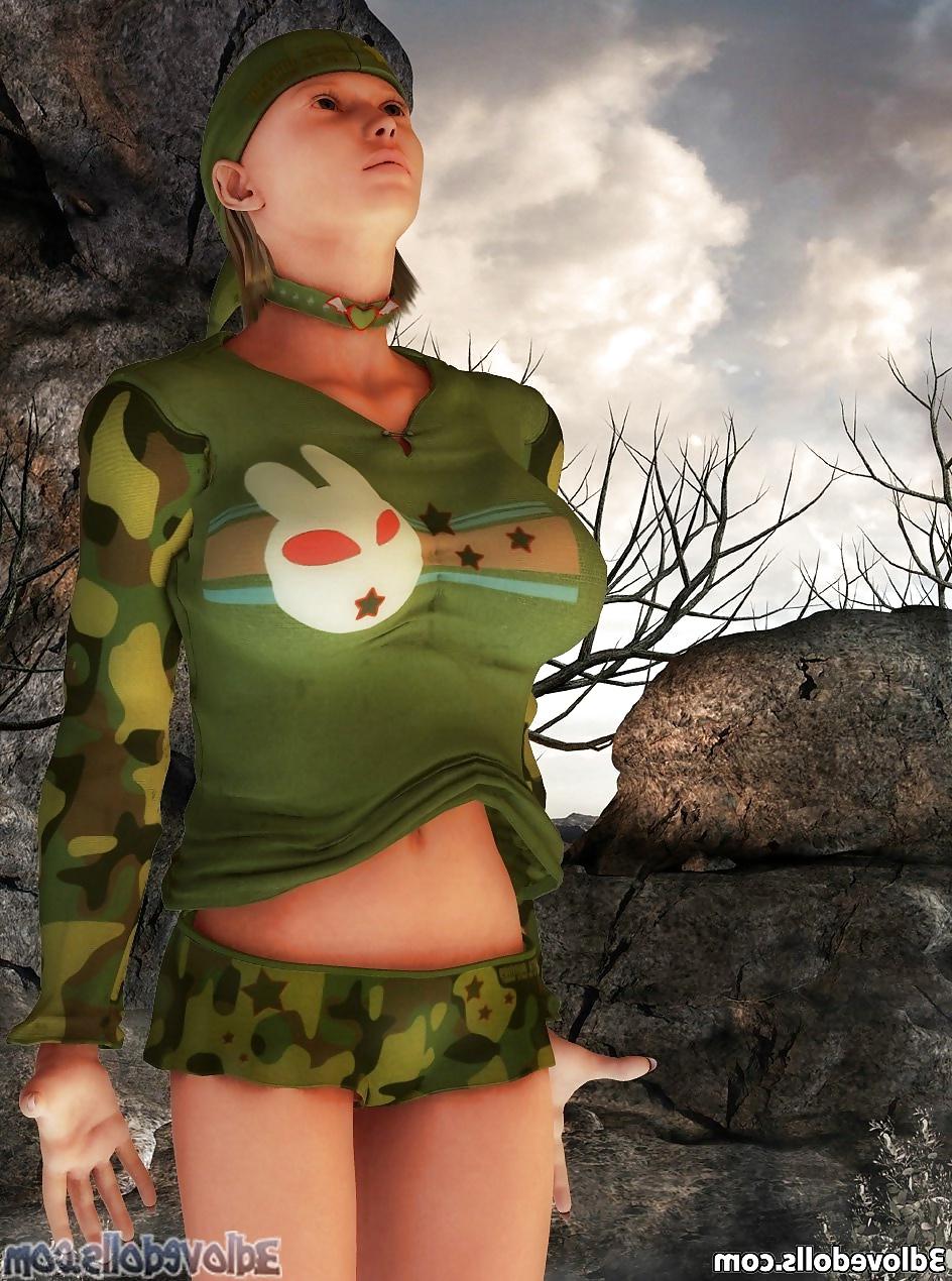 18P 3D Toon in Camaflauge 