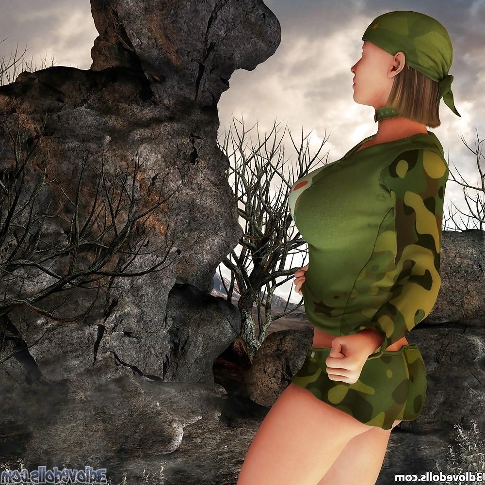 18P 3D Toon in Camaflauge 