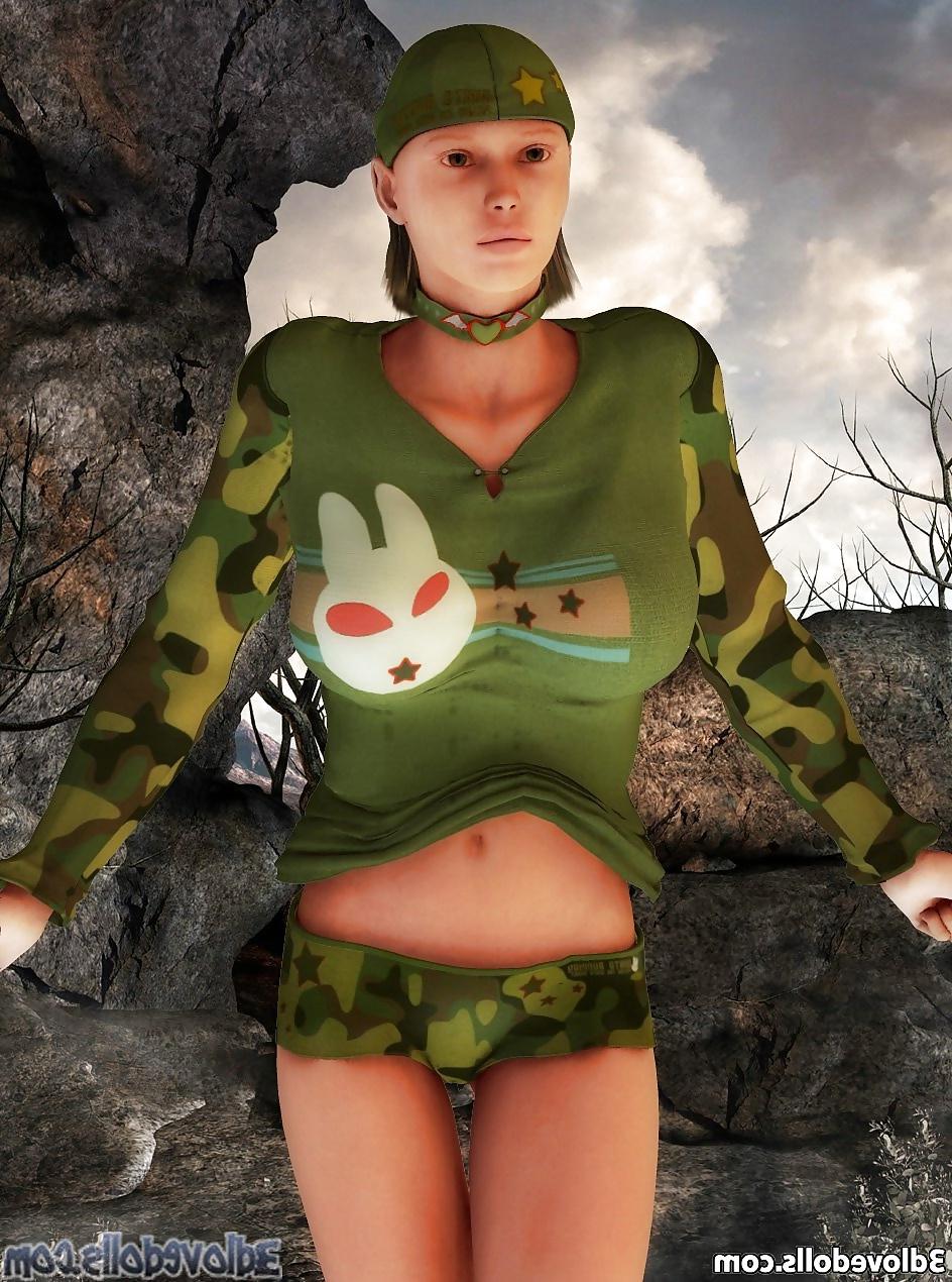 18P 3D Toon in Camaflauge 