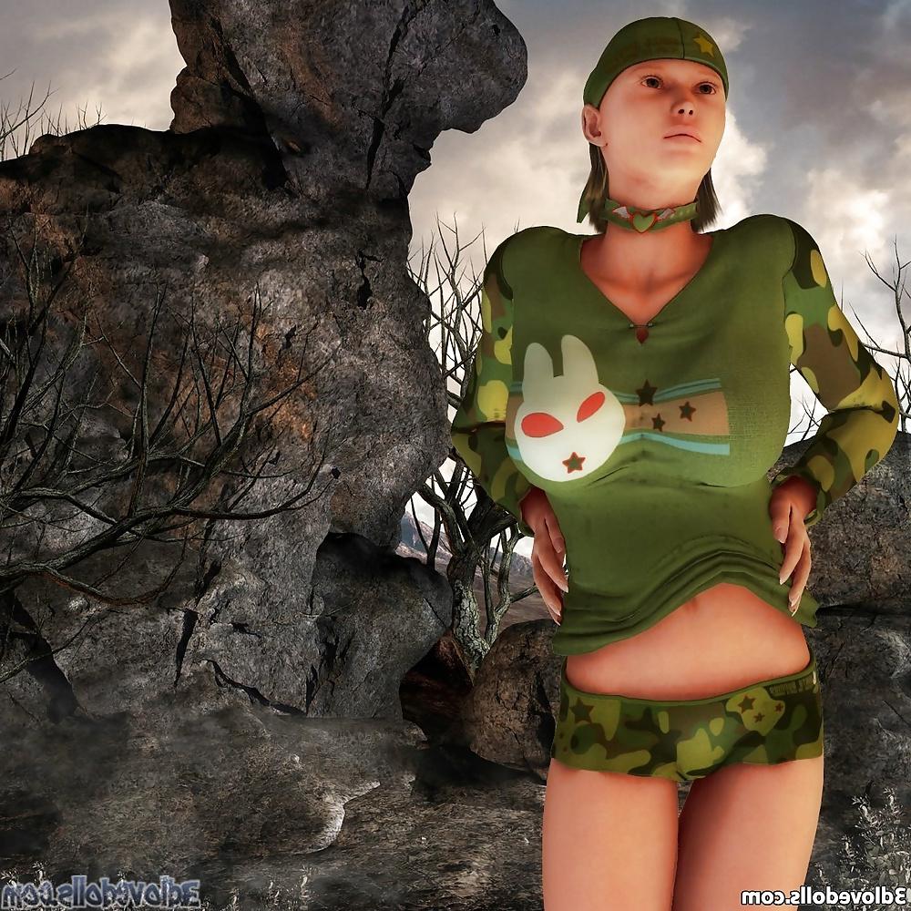 18P 3D Toon in Camaflauge 