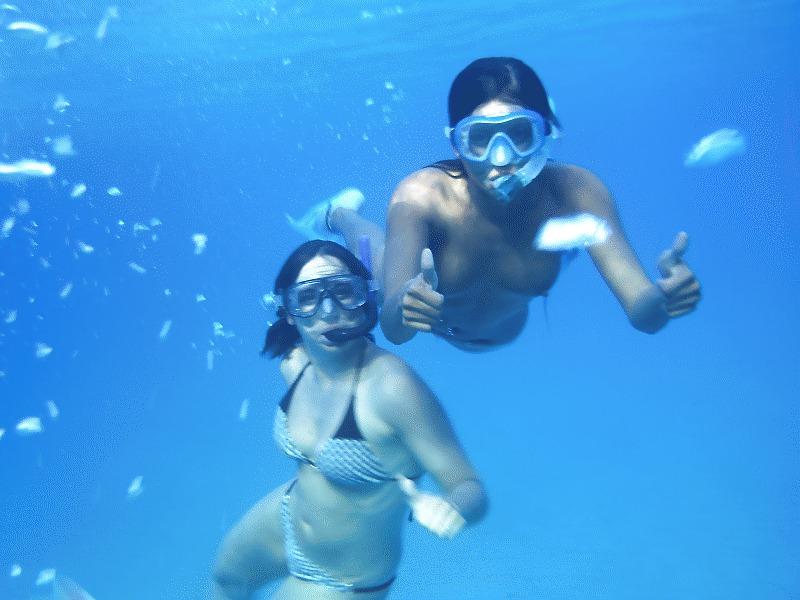 14P Topless scuba