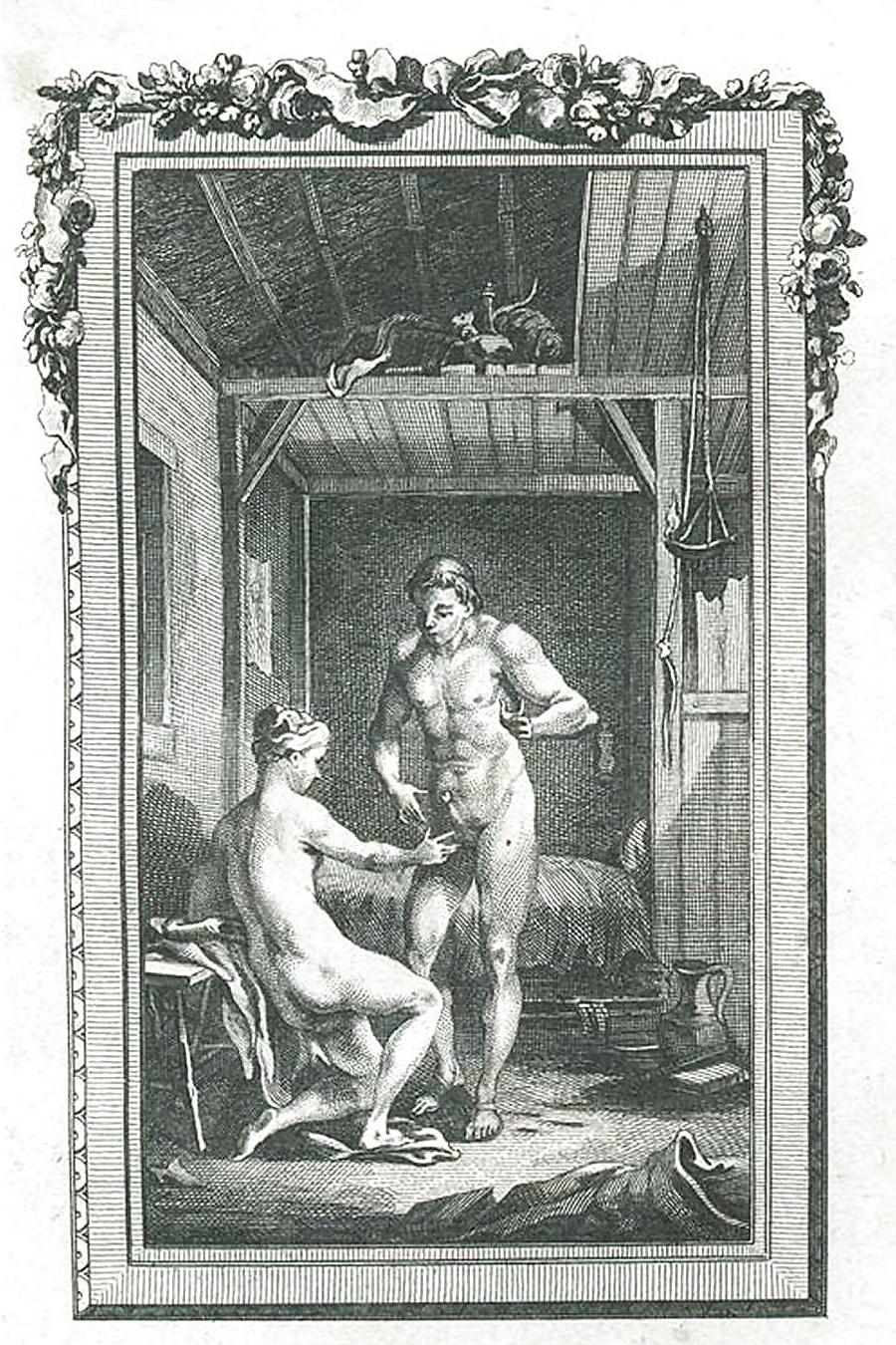 14P Drawn EroPorn Art 83 - Engravings to well-known Motives