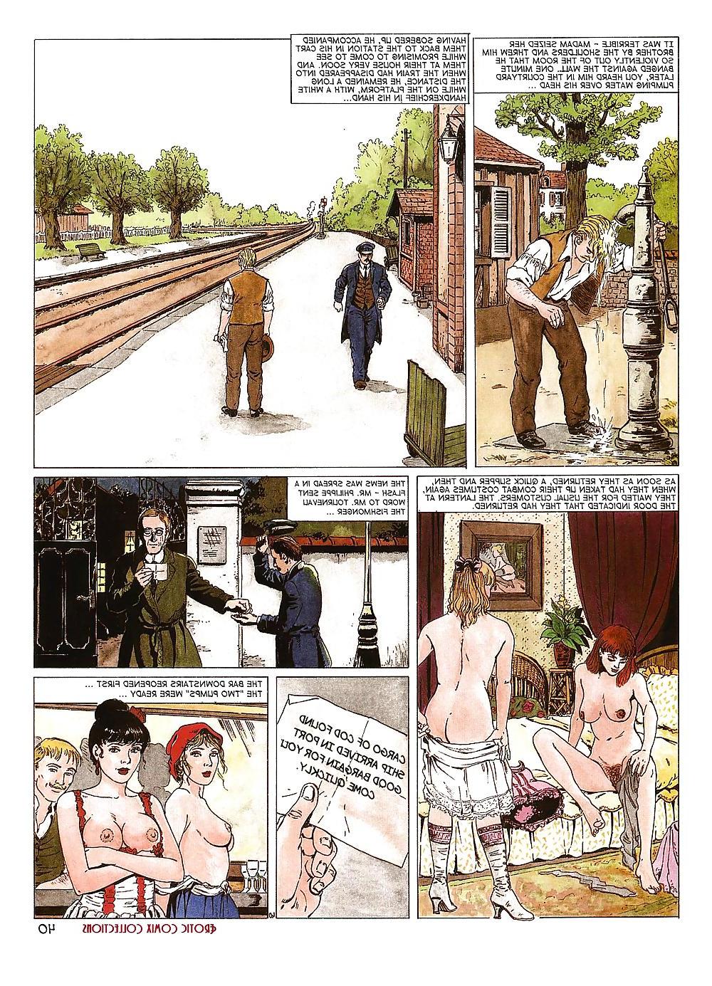 25P Erotic Comic Art 25 - The Tellier House