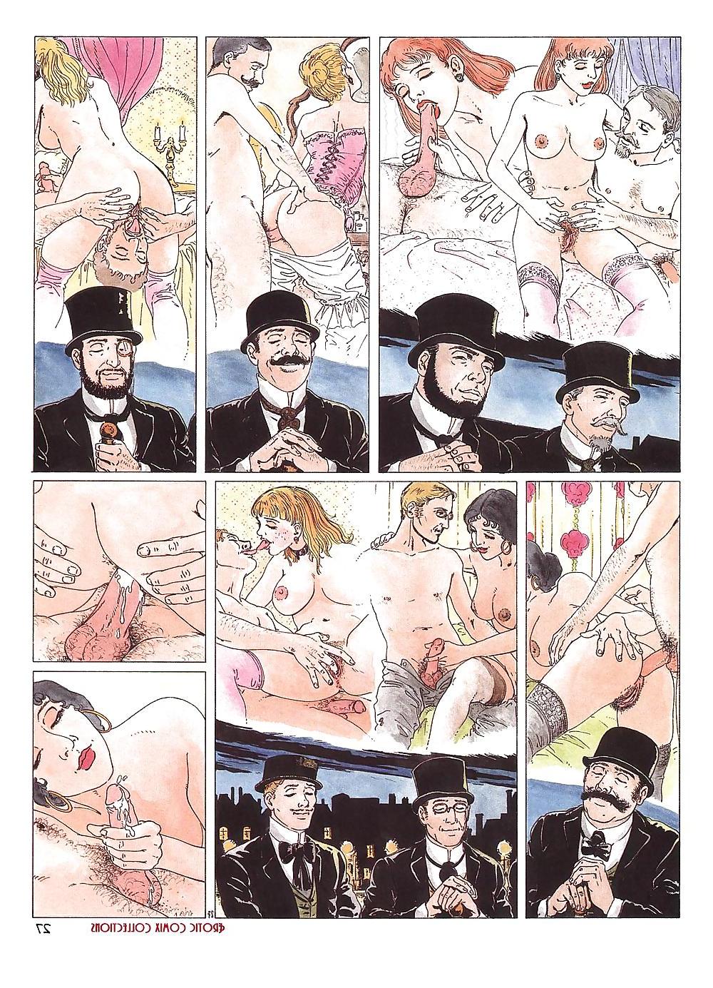 25P Erotic Comic Art 25 - The Tellier House