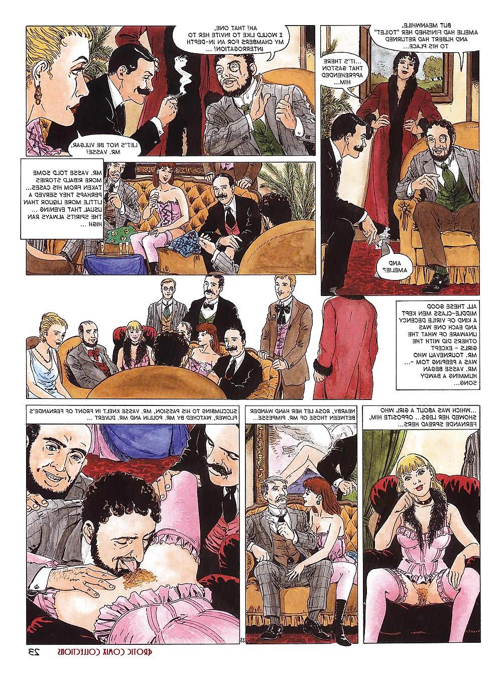25P Erotic Comic Art 25 - The Tellier House