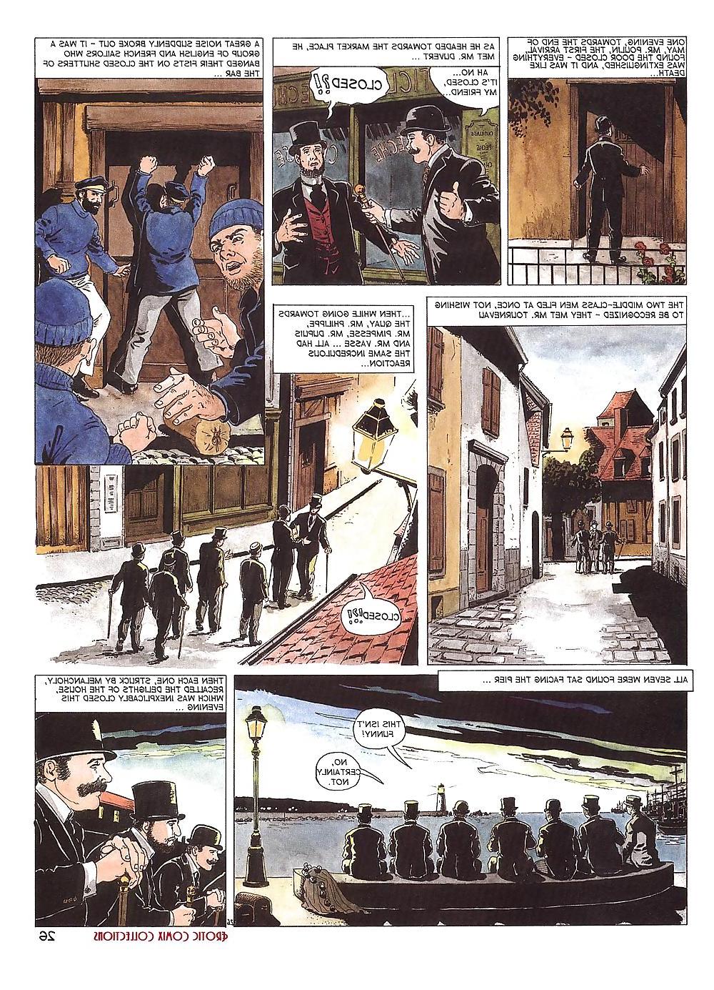 25P Erotic Comic Art 25 - The Tellier House
