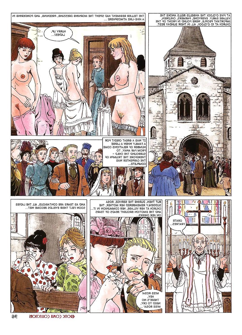 25P Erotic Comic Art 25 - The Tellier House