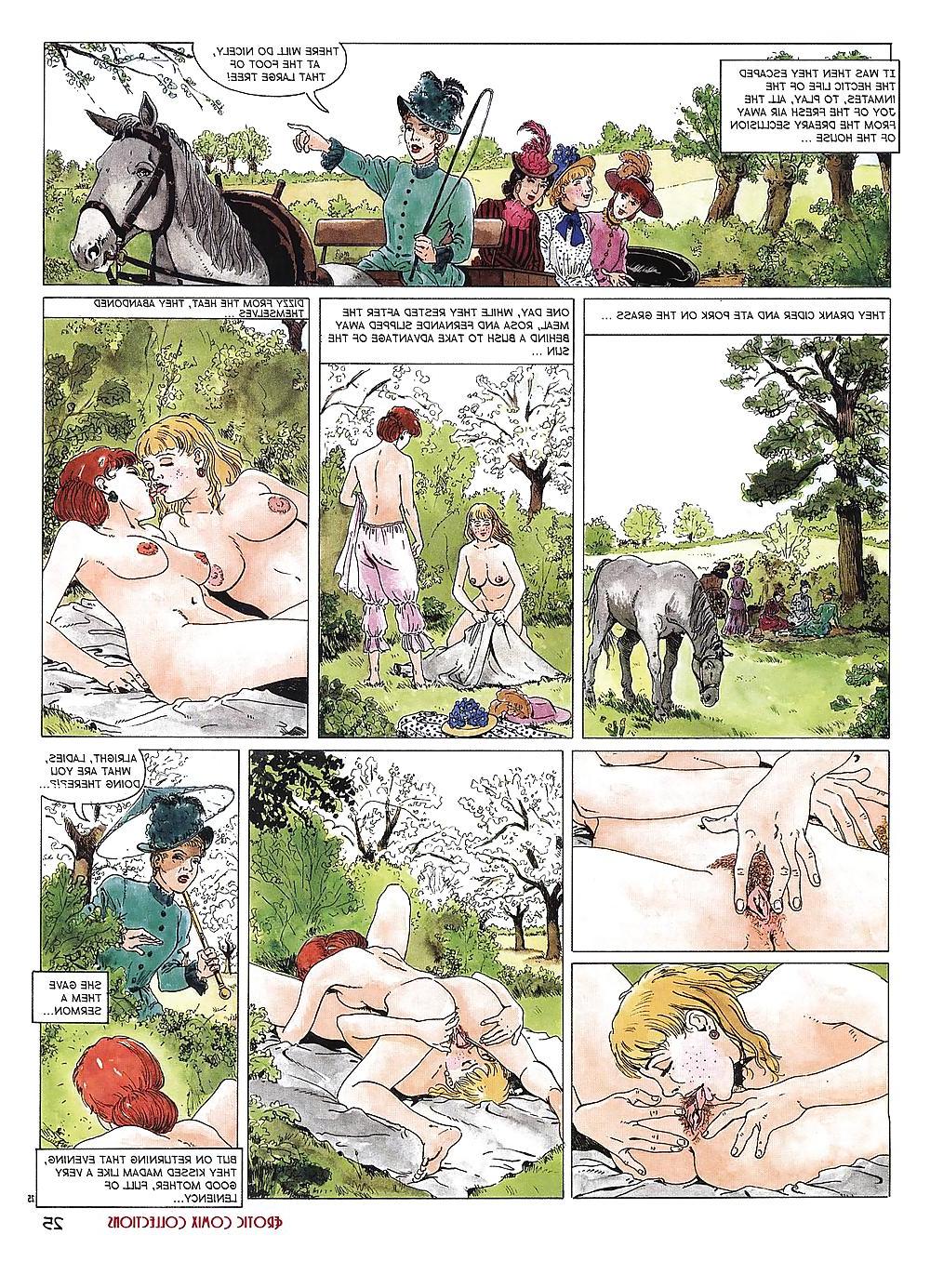 25P Erotic Comic Art 25 - The Tellier House