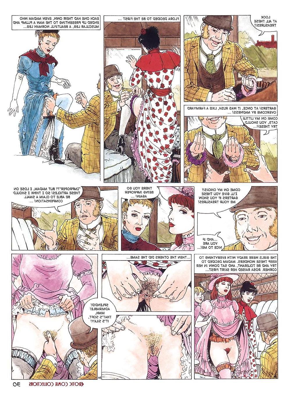25P Erotic Comic Art 25 - The Tellier House