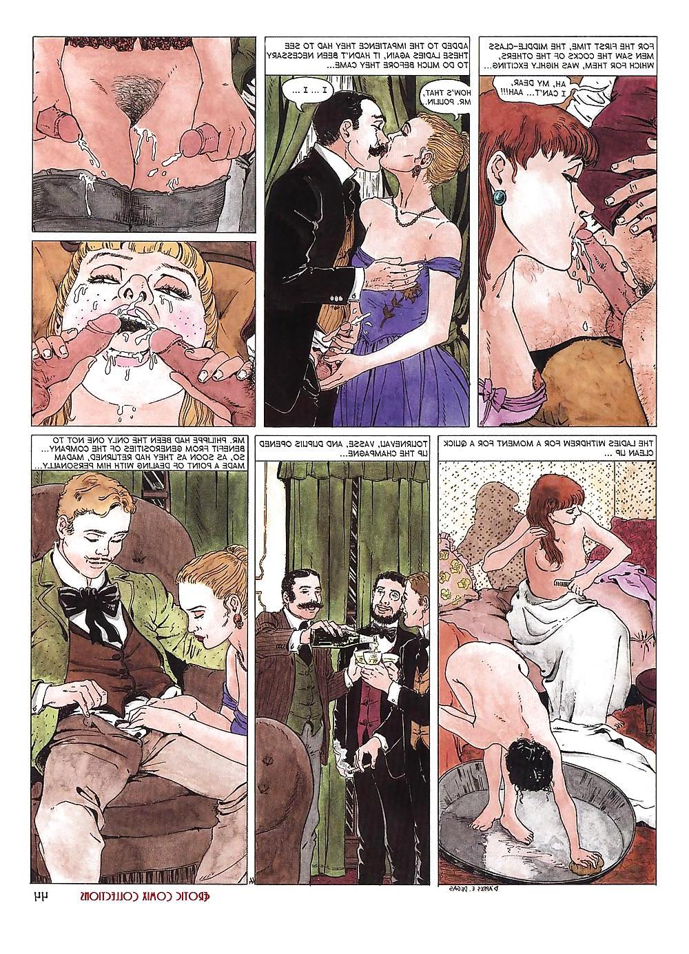 25P Erotic Comic Art 25 - The Tellier House