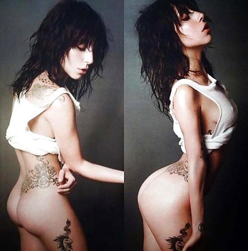 23P Lady Gaga Topless V Magazine Pics