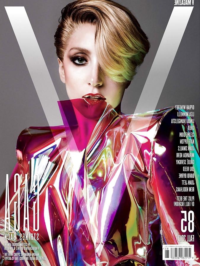 23P Lady Gaga Topless V Magazine Pics