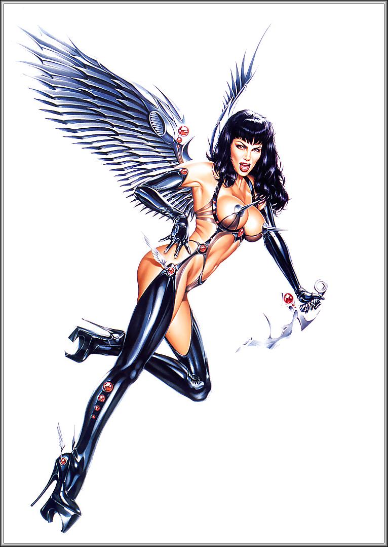 25P Erotic Art - Pinups -  Work by Armando Huerta