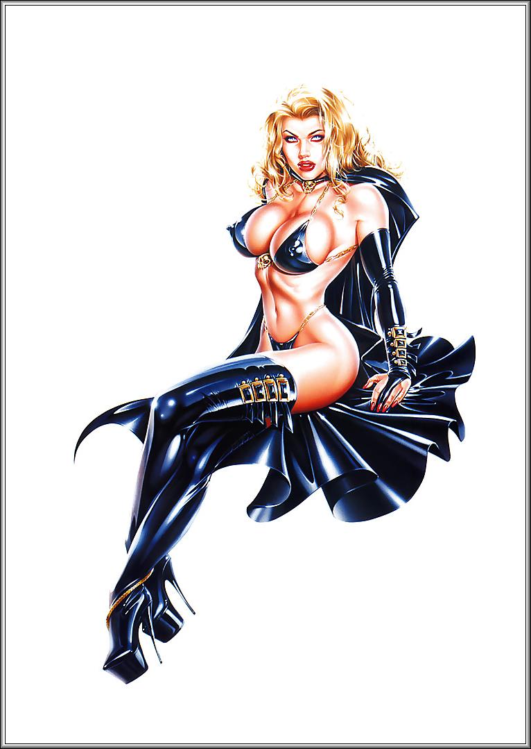 25P Erotic Art - Pinups -  Work by Armando Huerta