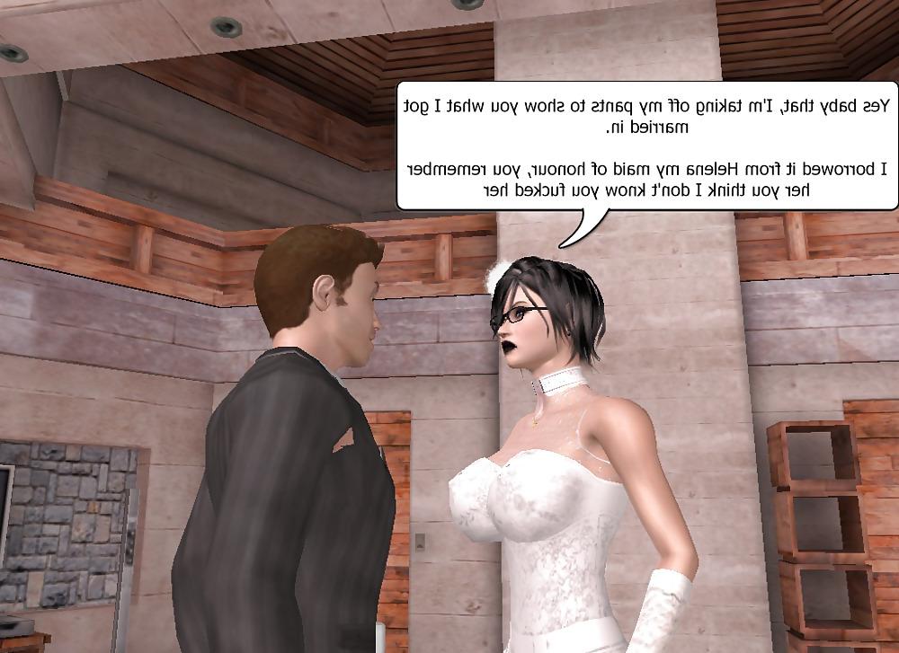 23P 3D Hentai Strapon Bride