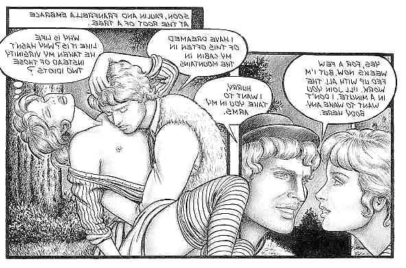 25P Erotic Comic Art 31 - Kevin Breyfogle - Jeanette 2