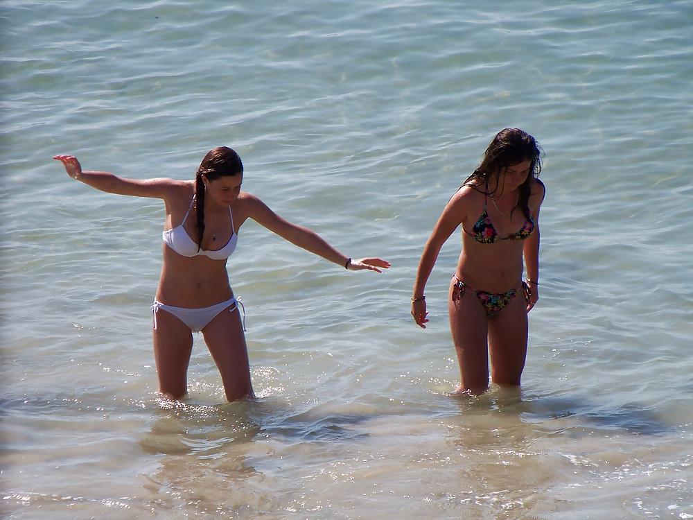 17P Topless and bikini mix