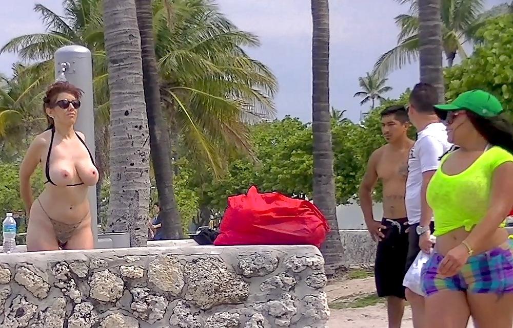 25P Exhibitionist Wives Teasing  In Public Places - 2
