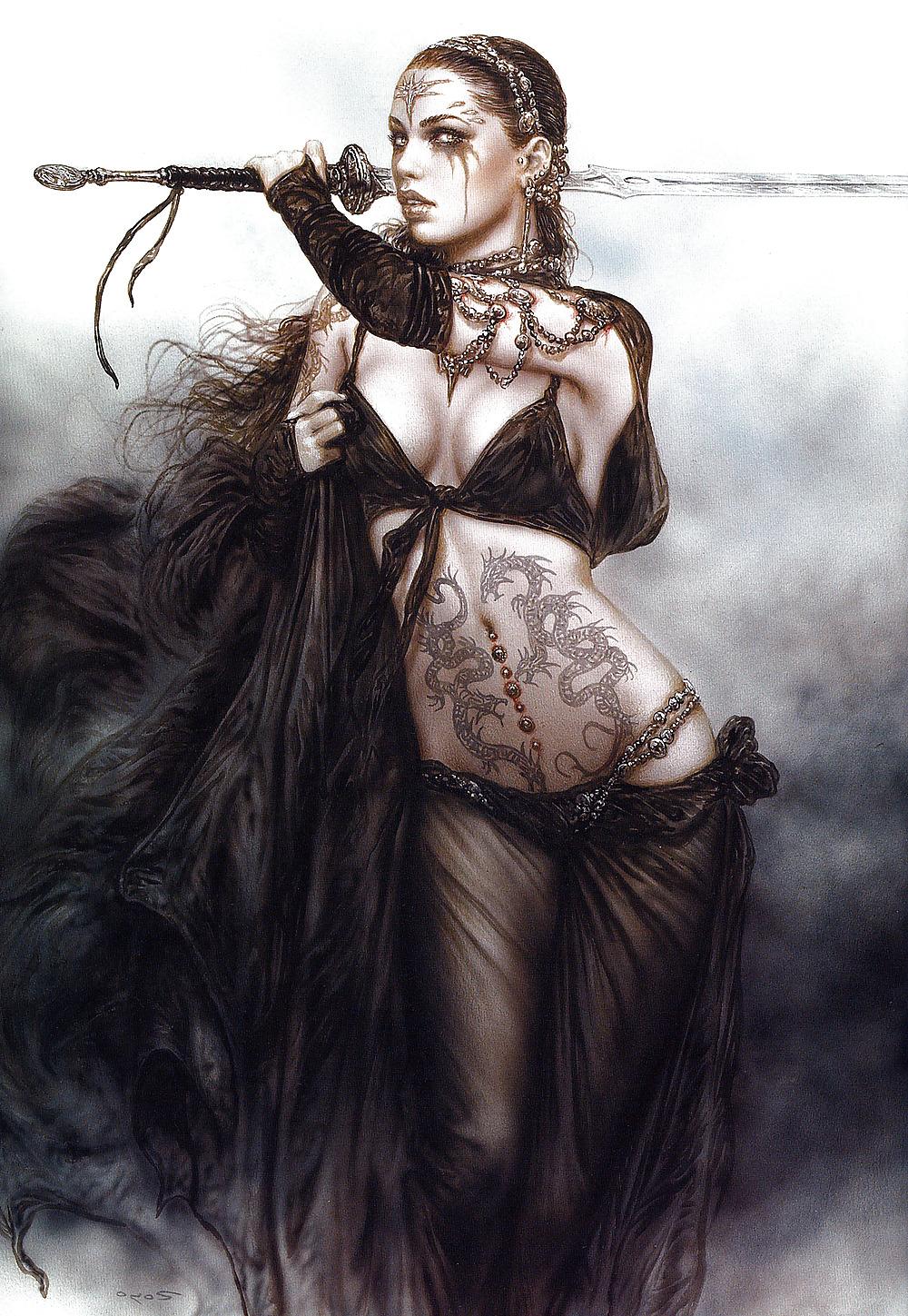 24P Erotic Art - Pinups -  Luis Royo