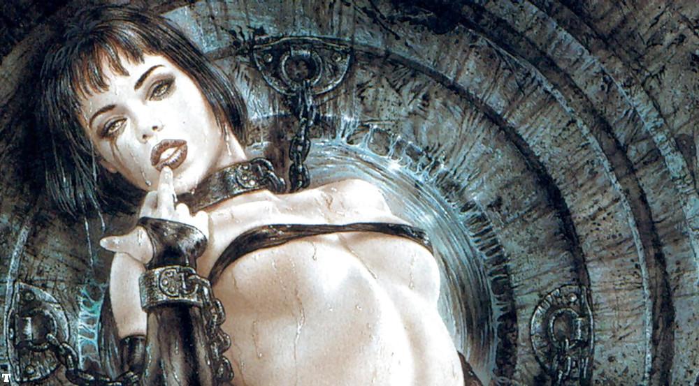 24P Erotic Art - Pinups -  Luis Royo