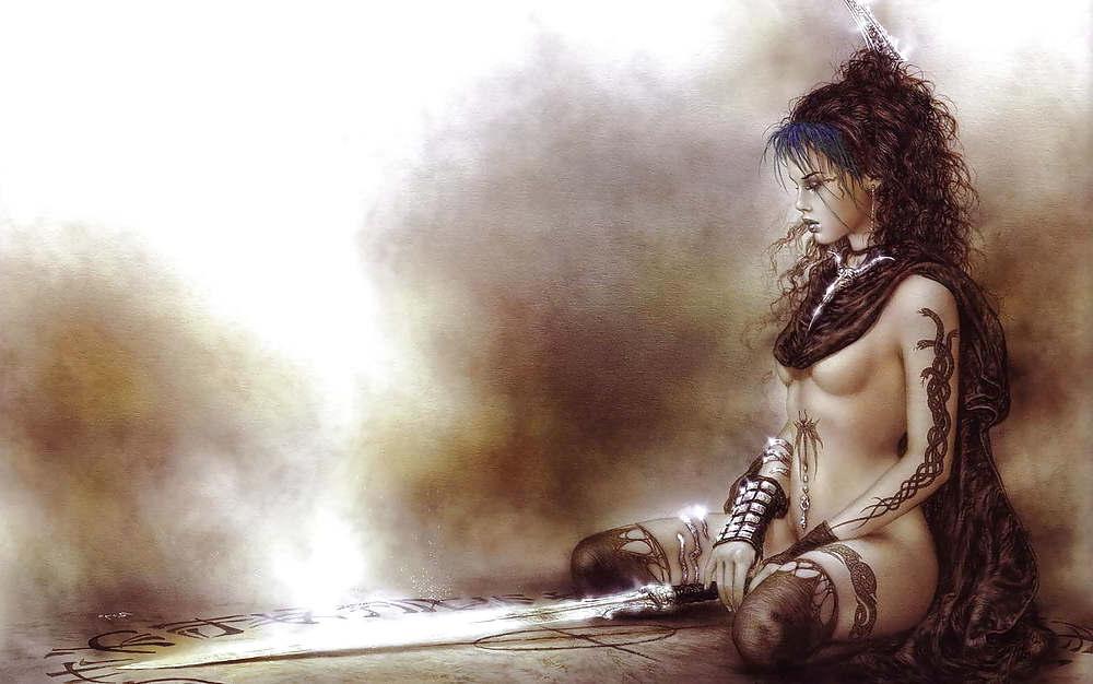 24P Erotic Art - Pinups -  Luis Royo