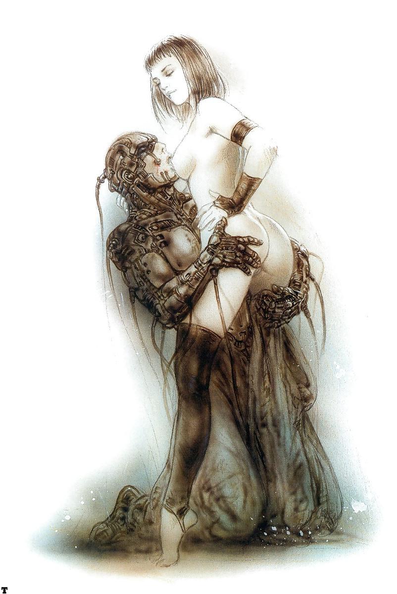 24P Erotic Art - Pinups -  Luis Royo