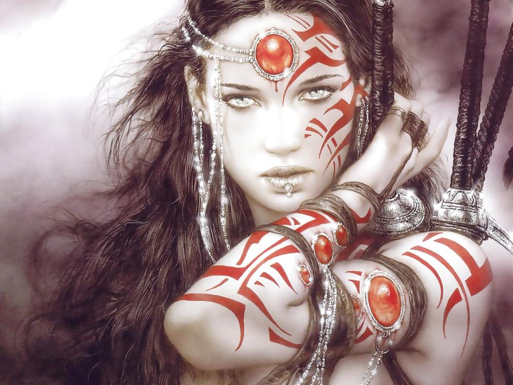 24P Erotic Art - Pinups -  Luis Royo