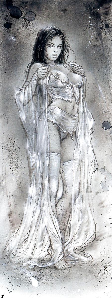 24P Erotic Art - Pinups -  Luis Royo