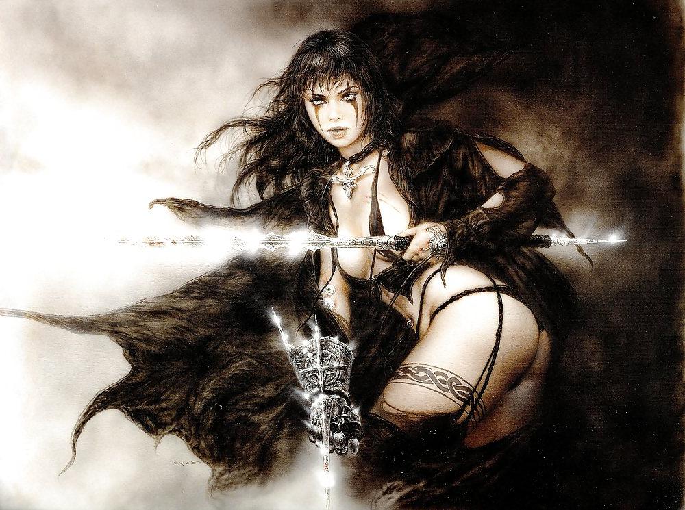 24P Erotic Art - Pinups -  Luis Royo