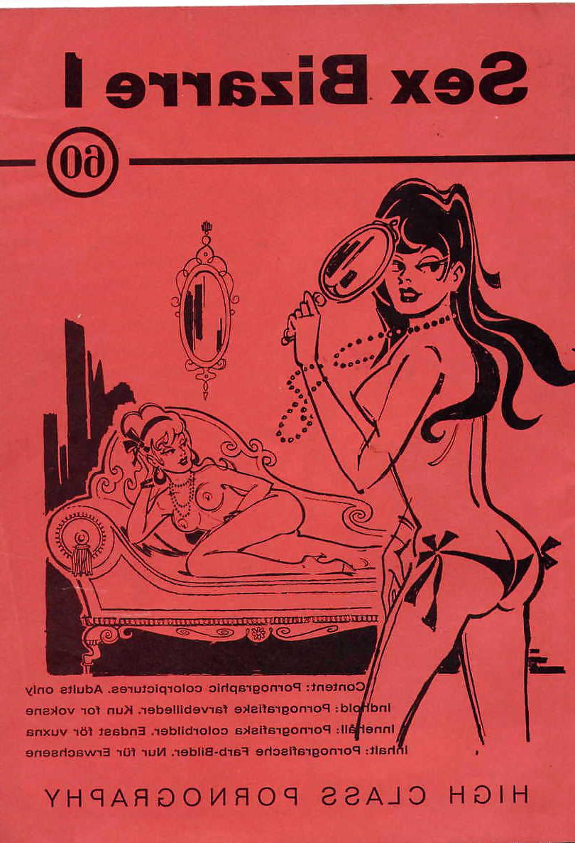 16P Vintage Magazines Sex Bizarre 01