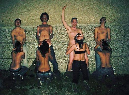 24P Smashed Slutty Students in Public (UK)