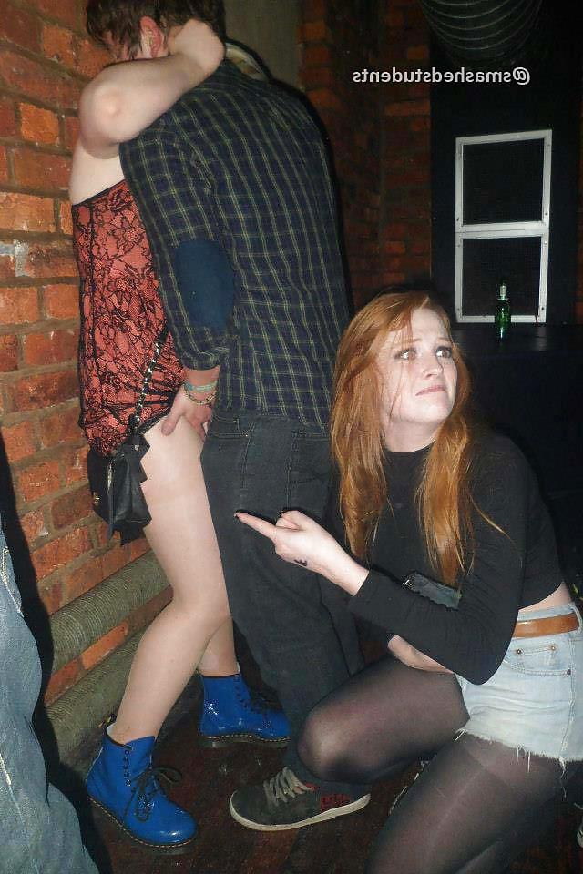 24P Smashed Slutty Students in Public (UK)