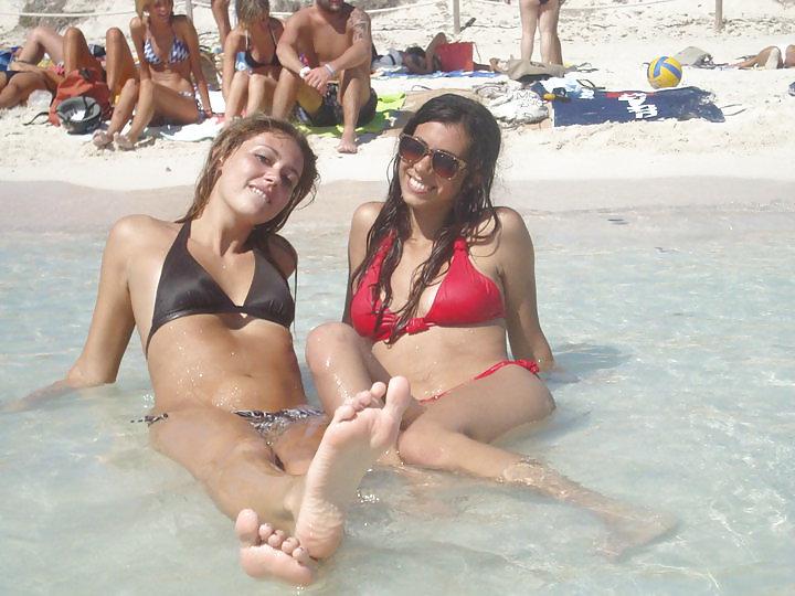 25P Feet soles friends for comment and cum