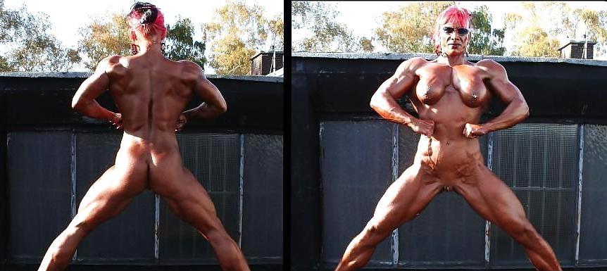 25P Nude Female Muscle & Fitness