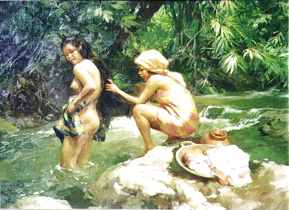 24P Painted EroPorn Art 119 - Fernando Amorsolo